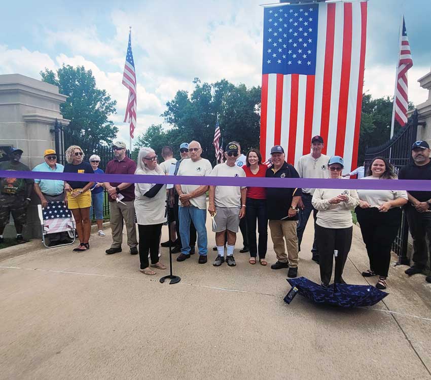 Project revamps national cemetery road