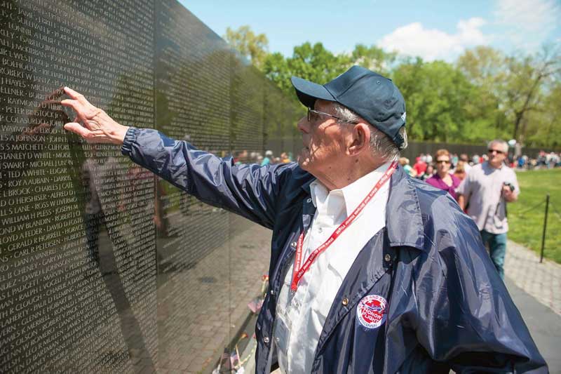 Honor Flight participant