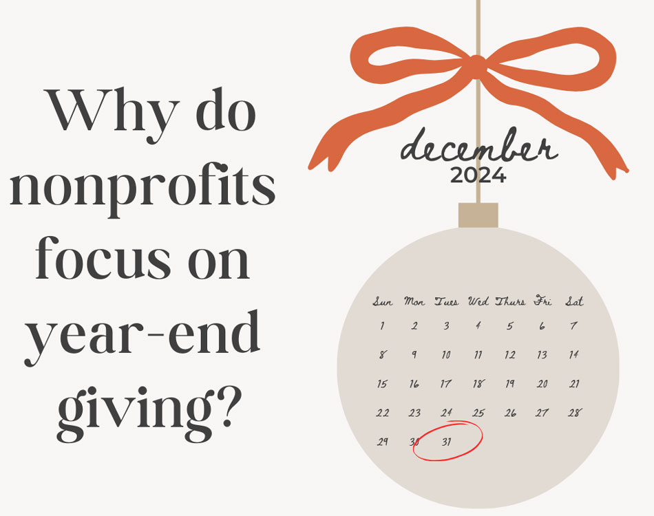 Why nonprofits focus on year-end giving